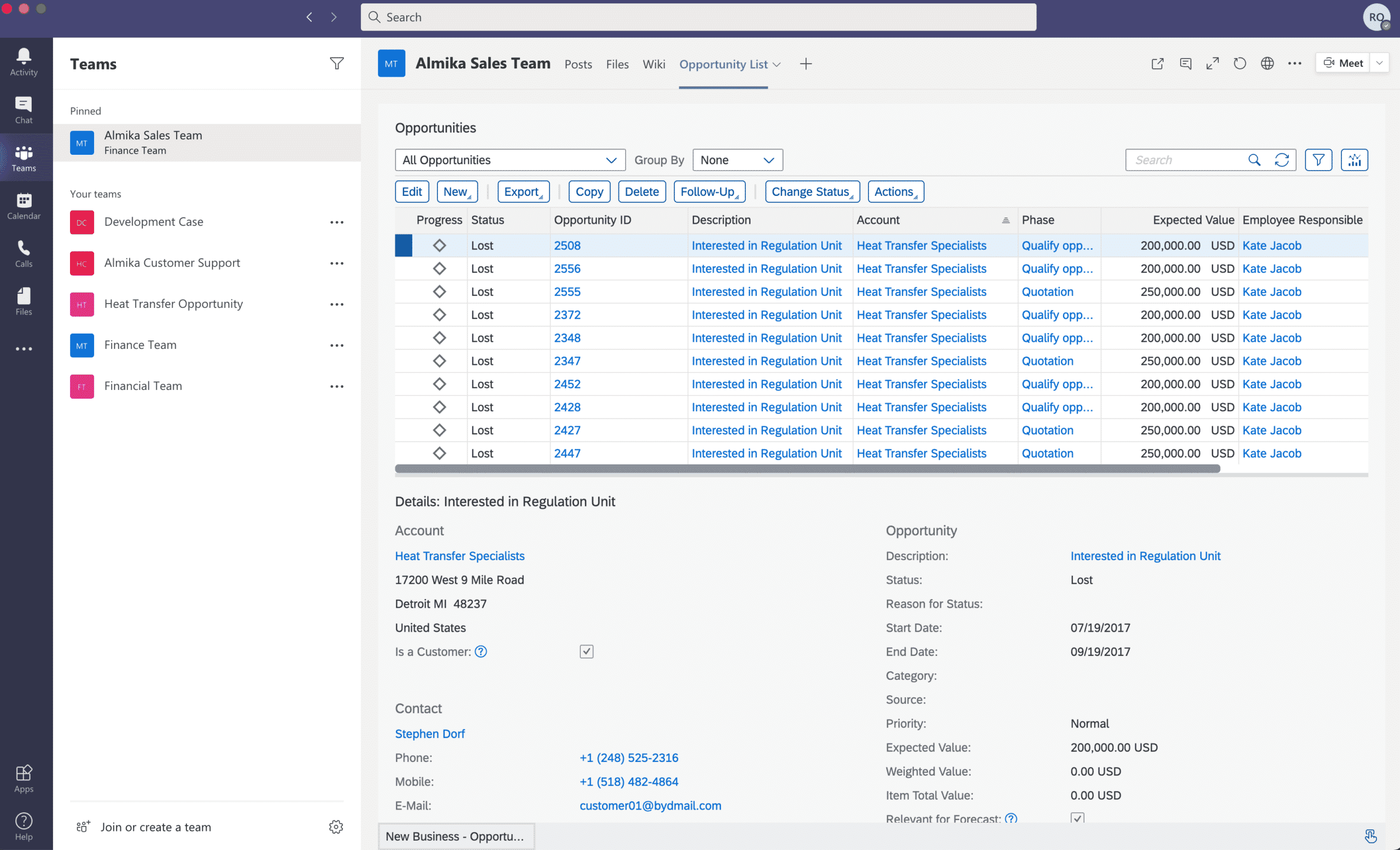 SAP Business ByDesign - Microsoft Teams integration - becomeCloud